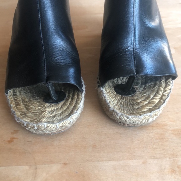 CÉLINE Wedge Espadrille Sandals Size 36 - Picture 4 of 13